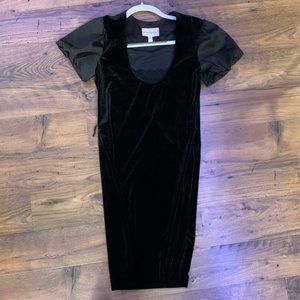 Vintage Donna Enrica Velvet Lace Dress